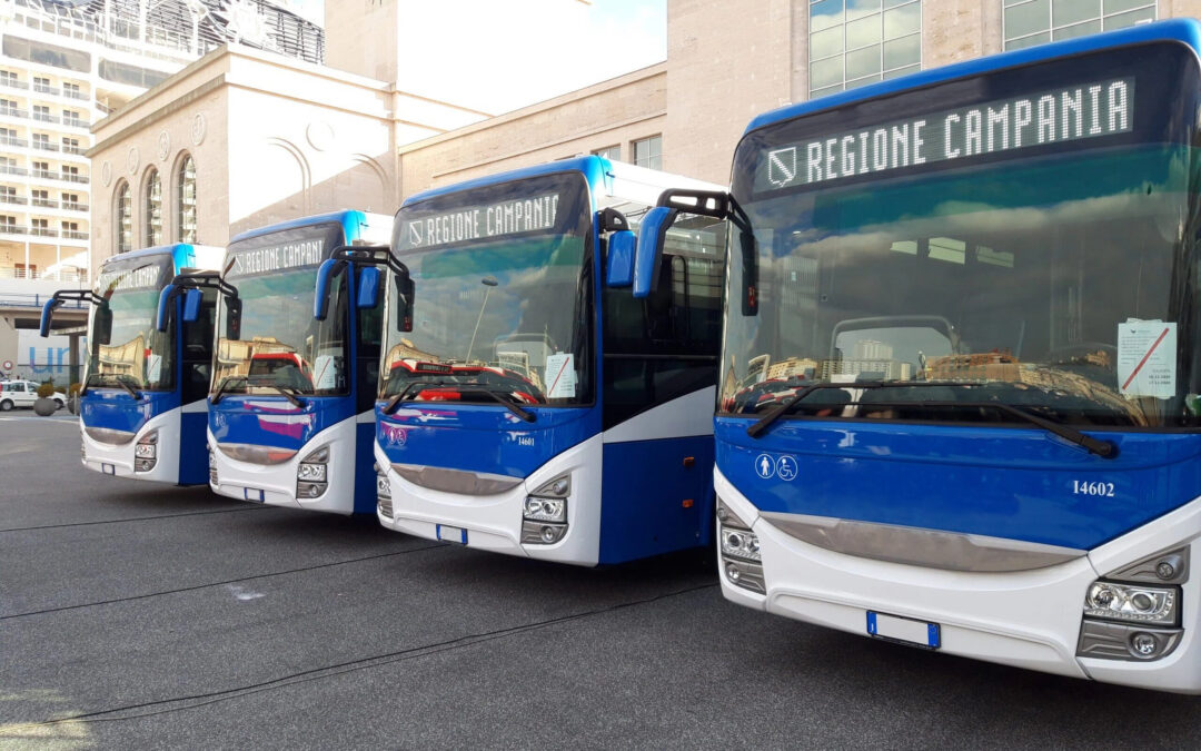 Campania: ACaMIR, confermata l’efficacia dell’aggiudicazione dei Lotti 2 e 3 della gara europea per i servizi minimi TPL