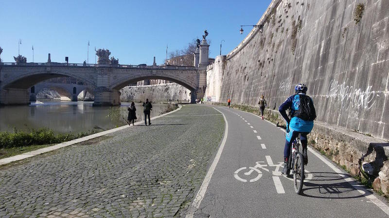 Roma: Gualtieri e Patanè presentano il Biciplan